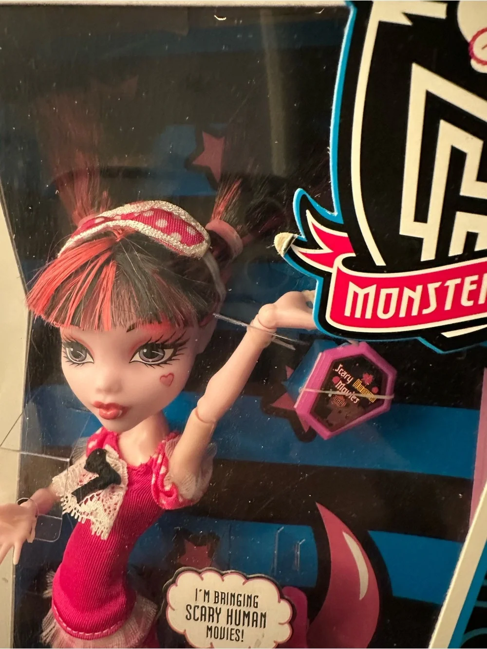 Monster High Draculaura Dead Tired Doll 2010- RARE-New in Box - Please Read!
